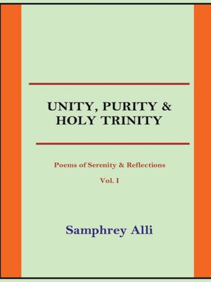cover image of Unity, Purity and Holy Trinity